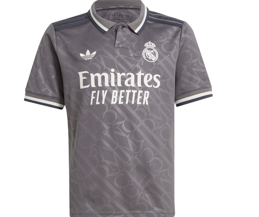 Real Madrid 24/25 Youth Third Jersey