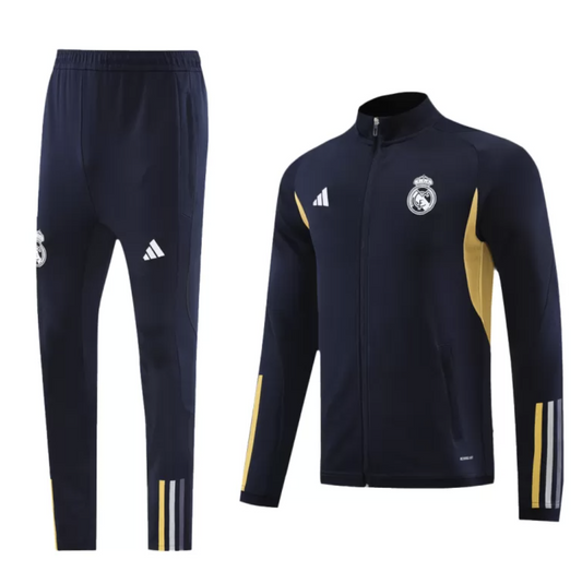 Madrid 23/24full zip Training Suit navy blue