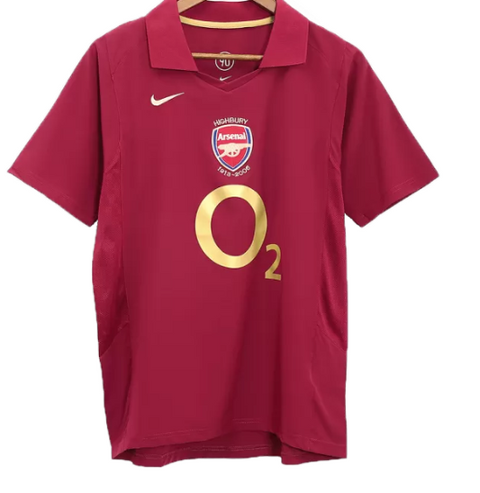 Arsenal 2005/2006 Home retro Jersey