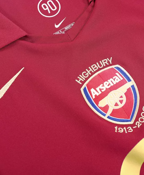Arsenal 2005/2006 Home retro Jersey