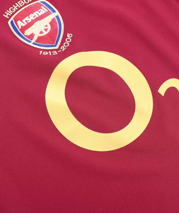 Arsenal 2005/2006 Home retro Jersey